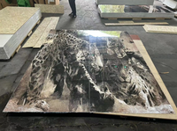 Panneau mural UV haute brillance avec texture Book Match pour mur d'accentuation et projets intérieurs à installation rapide