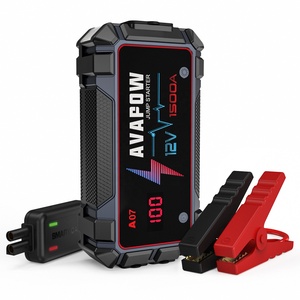A07 avapow chúng tôi bằng sáng chế cầm tay 12 Volt 1500A xe nhảy khởi động ngân hàng điện - Product Image 2