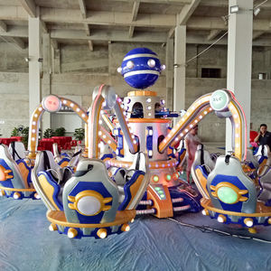 Mini UFO coloré, parc d'attractions pour enfants, vol sur les planètes, attraction - Product Image 6