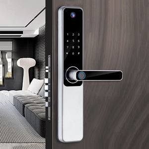 מצלמה Qleung HD חכם מנעול s802pro tuya יישום טביעת אצבע ביומטרי כרטיס מפתח ענן מנעול דיגיטלי מנעול דיגיטלי - Product Image 5