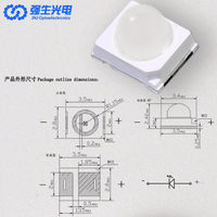 Pabrik JNJ Kustom 0.2W 0.5W 1206 3528 2835 3535 5050 5730 Putih Merah Hijau Biru IR UV Lampu RGB Dioda Manik Lampu SMD LED Chip