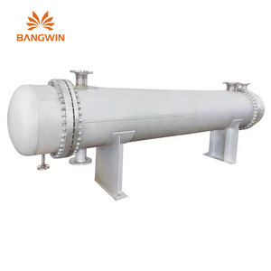Échangeur de chaleur à vapeur industriel en acier au carbone, type coque et tubes, pour chauffage et refroidissement - Product Image 1