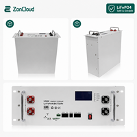 Module de batterie LiFePO4 intelligent BMS 51,2 V 100 Ah IP20 monté en rack CAN/RS485/WiFi pour système de stockage d'énergie solaire commercial (ESS) avec autonomie de 6000 cycles