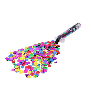 Canon à confettis en forme de tube à prix promotionnel, pour mariage, anniversaire, utilisant un lance-confettis à air comprimé - Product Image 3