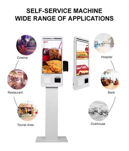 Kiosco de Autopago Todo en Uno <span class=keywords><strong>con</strong></span> Pantalla Táctil de 32 Pulgadas, Diseño Modular, Personalizable, <span class=keywords><strong>con</strong></span> Sistema Android o Windows, Lector de Códigos QR, Precio de Fábrica al por Mayor - Product Image 2