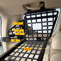 Porte-bagages arrière Accessoires pour Land Cruiser LC150 Prado Coffre de rangement Fenêtre latérale Coffre Cadre horizontal