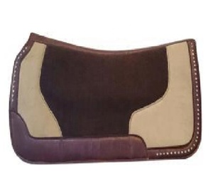Selle de cheval de qualité supérieure Manaal Enterprises, tapis de selle en feutre avec doublure en polaire - Product Image 2