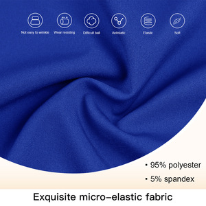 Women Hospital Scrubs <b>Set</b> V Neck Short Sleeve With Pocket Medical Uniforms For Nurse <b>Doctor</b> Veterinary Use 82030 - Product Image 3