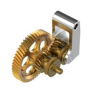 Panda Claw RNC Nano-Coated Hardened Steel Spur Gear Drop-in Upgrade Presisi Tinggi untuk Printer 3D BambuLab P1 X1 A1 C482