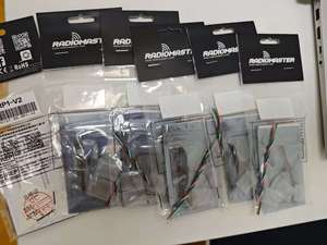 For RP1 RP2 RP3 2.4GHz ExpressLRS Nano <b>Receiver</b> TX16S TX12 ZORRO <b>RC</b> <b>Transmitter</b> Fixed Wing FPV Drone 500Hz 5v - Product Image 6