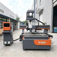Máquina Router CNC 1530 con Sierra ATC y Mesa de Vacío, Servoaccionamiento, Área de Trabajo Eficiente, Estable, Precisa y Duradera, de Hierro Fundido