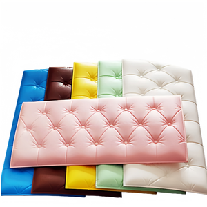 Wholesale Modern 3D Foam Self <strong>Adhesive</strong> Wallpaper Soundproof Waterproof <strong>Wall</strong> <strong>Panels</strong> Peel and Stick for Hotel - Product Image 1