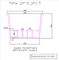 LANTAN Fabricant, exportation sur mesure, nouveau type de gouttière trapézoïdale pour la culture de plantes de fraises 145x100x120MM avec irrigation intégrée
