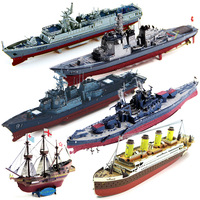 Spikong Model KM DIY Mainan Puzzle Logam 3D Kit Kurang dari 50 Potong Usia 14+ Grosir Drop Shipping