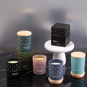 Vela aromática de soja hecha a mano de 100g, sin humo, con aceites esenciales, elimina olores para interiores. - Product Image 2