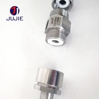 Débitmètre à turbine à portée étendue DN6, débitmètre d'eau, signal 4-20 mA, 24 V CC, SS304, filetage mâle G1/2, capteur automatique de carburant