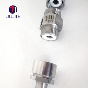 DN6拡張流量範囲タービン流量計水流量計4-20mA信号24VDC SS304 G1/2おねじ燃料自動センサー - Product Image 5