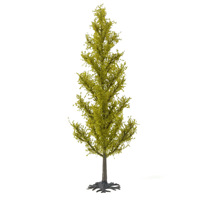 Arbre miniature fini à l'échelle HO et N, arbre architectural pour paysage, table de sable, diorama ferroviaire, matériel de bricolage