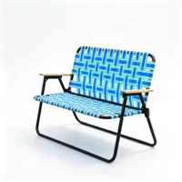 Chaise pliante de haute qualité en gros pour le camping en plein air, la plage, les pique-niques, légère, avec sangles, portable, pliable, pour le jardin et la pelouse