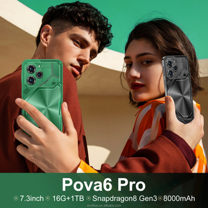 Smartphone Pova 6 Pro 5G le plus vendu, 16 Go de RAM, 1 To de stockage, longue durée de vie de la <span class=keywords><strong>batterie</strong></span>, compatible double SIM, écran HD, Android 14 - Product Image 5
