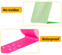 Ruban adhésif fluorescent sensible à la pression UJANG, réactif aux UV, lumineux dans le noir, bande décorative illuminée