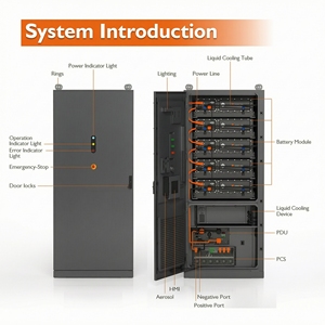 Latest Practical 261KWh Lifepo4 <b>Energy</b> <b>Storage</b> <b>System</b> With Cooling on and Off Grid Connection HP1500K Industrial and Comm - Product Image 6
