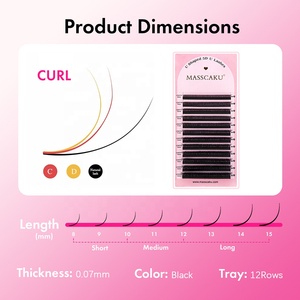 Extensiones <span class=keywords><strong>de</strong></span> <span class=keywords><strong>Pestañas</strong></span> en Forma <span class=keywords><strong>de</strong></span> U, Nuevos Estilos al por Mayor, <span class=keywords><strong>Pestañas</strong></span> Postizas <span class=keywords><strong>de</strong></span> Malla Cruzada, Mejores <span class=keywords><strong>Pestañas</strong></span> <span class=keywords><strong>de</strong></span> Fibra PBT - Product Image 6