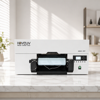 Pabrik Printer A3 UV DTF, Pasokan Langsung, Mesin Cetak Digital Inkjet Stiker Kristal Film AB Roll untuk Usaha Kecil