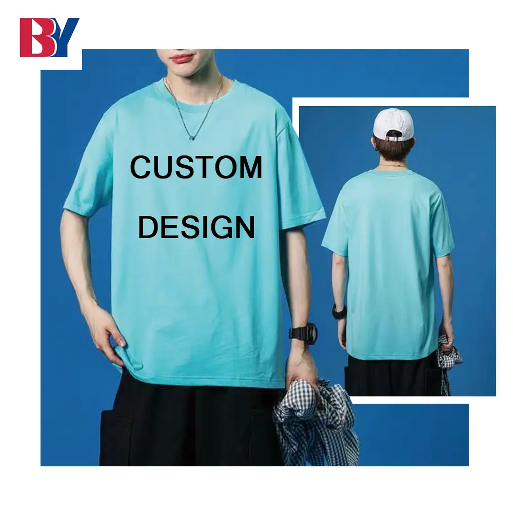 T shirt Designer Custom Streetwear Screen Print Customized Plus Size Men's Clothing T-shirts Luxury Pour Hommes