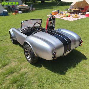 SWICOO Argent 1500w <span class=keywords><strong>Mini</strong></span> Voitures Vente à Chaud Électrique <span class=keywords><strong>Mini</strong></span> Cobra Classique Voiture de Course <span class=keywords><strong>Mini</strong></span> Hot Rod 2 Places Voiturette de <span class=keywords><strong>Golf</strong></span> à Vendre - Product Image 5