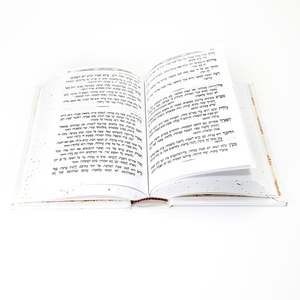 Stampa con Logo in rilievo personalizzato con copertina rigida bibbia Journaling <span class=keywords><strong>libri</strong></span> di preghiere ebraici servizio di stampa di <span class=keywords><strong>libri</strong></span> di Judaica - Product Image 3