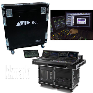 เคเคแมร์ค กล่องใส่เครื่องผสมเสียงแบบพกพา รุ่น Avid Venue <span class=keywords><strong>S6L</strong></span> 48D 32D 24D 24C 16C  วัสดุอลูมิเนียมพับได้ พร้อมล้อเลื่อน รุ่น Doghouse Multi Mixer Flight case - Product Image 1
