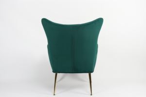 Poltrona Modulare Moderna in Velluto Bianco per Casa, <span class=keywords><strong>Ufficio</strong></span>, Sala da Pranzo, Soggiorno, Camera da Letto, Sale d'<span class=keywords><strong>Attesa</strong></span> - Comoda Poltrona Relax - Product Image 4