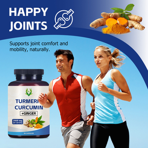 แคปซูลขมิ้นชัน ขิง พริกไทยดำ คังซูหยวน 2060 มก. พรีเมียม ช่วยบำรุงข้อต่อ ระบบย่อยอาหาร และผิวพรรณ ขายดี - Product Image 5