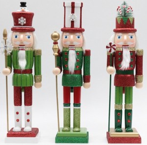 Décorations de Noël en gros 2021, série de bonbons en bois, <span class=keywords><strong>casse</strong></span>-<span class=keywords><strong>noisette</strong></span> <span class=keywords><strong>roi</strong></span> soldat 38 cm, lot de trois, décoration de bureau, <span class=keywords><strong>casse</strong></span>-<span class=keywords><strong>noisette</strong></span> - Product Image 5