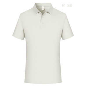 เสื้อโปโล สีดำล้วน ผ้าไนลอน 81-90% ใส่ได้ทุกวัน ฤดูร้อน แขนสั้น ชุดยูนิฟอร์ม ชุดทีม - Product Image 4