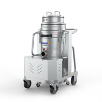 Aspirateur industriel sans fil DPS pour sols humides et secs avec seaux supérieur et inférieur