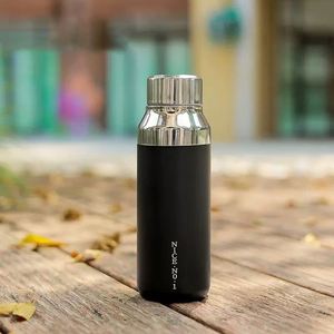 YY82 Custom 400ml Matte <b>Double</b> <b>Wall</b> Vacuum Insulated Stainless Steel Travel Cup Outdoor Sports Bicycle Water Bottle Classic Gift - Product Image 5