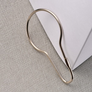 8 ganchos de cortina invertidos en forma de calabaza sin cuentas de hierro, duraderos y ecológicos para cortinas de ducha y ventanas - Product Image 3