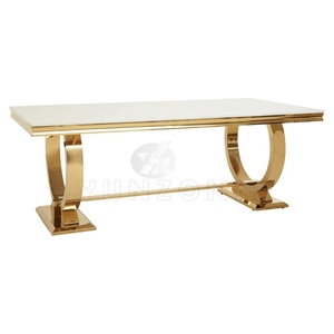 Hiện đại 6 chỗ ngồi bằng đá cẩm thạch bàn ăn đặt ghế da khung thép không gỉ cho căn hộ nhà bếp phòng ăn đồ nội thất - Product Image 5