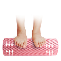 Rouleau en mousse de récupération à domicile haute densité pour l'exercice Massage du dos des pieds Gym Eva 30Cm Grid Yoga Foam Roller Trigger Point Deep
