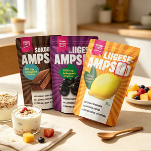 Sachets Doypack Personnalisés Autoportants avec Scellage Thermique pour Snacks, Fruits Secs, Mangues, Bananes - Product Image 5