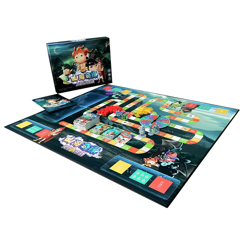 Китайский поставщик, настольные игры на заказ для детей от 3 лет и старше, Развивающие детские дорожные настольные игры, детская настольная игра