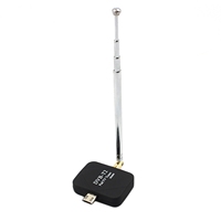 Récepteur de télévision numérique mobile Micro USB DVB-T2 DVB-T, stick numérique pour téléphone Android, tablette, regarder la télévision en direct, tuner Micro-USB