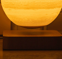 Lampe de chambre d'enfant à lévitation magnétique à changement de couleur (3 couleurs), économie d'énergie, protection des yeux, Jupiter, Mars, Saturne, <span class=keywords><strong>Lune</strong></span>, lumière d'intérieur - Product Image 2