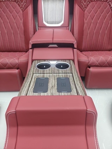 Asientos VIP Aero Power Captain de 4 Plazas para Toyota Land Cruiser LC300 LC200 <span class=keywords><strong>SkyFly</strong></span> 1.0, de Cuero PU, Ventilados, Calefactados y con Masaje Reclinable - Product Image 3