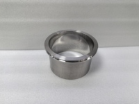 AFTinox Demi-embout lisse en acier inoxydable ISO-KF avec connexion Tri-Clamp pour l'industrie des semi-conducteurs, personnalisable, MOQ 1 pièce, 3 ans de garantie
