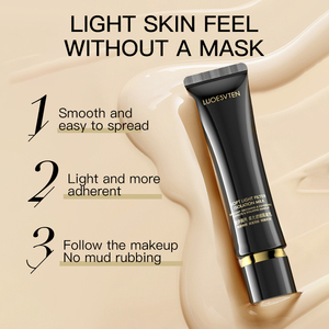 Finition naturelle hydratante Lotion d'apprêt de teint correct pour le <span class=keywords><strong>visage</strong></span> Apprêt sans pores léger non gras pour le maquillage des femmes - Product Image 2