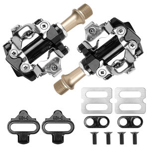 Pédale de montagne en alliage d'aluminium autobloquante avec axe chromoly antidérapant et résistant à l'eau pour vélos BMX et de route - Product Image 1