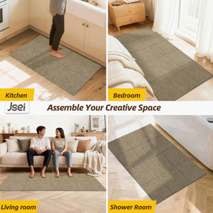 <span class=keywords><strong>Tapis</strong></span> <span class=keywords><strong>de</strong></span> <span class=keywords><strong>cuisine</strong></span> absorbant en polyester lavable en machine 6 Picecs <span class=keywords><strong>Tapis</strong></span> <span class=keywords><strong>de</strong></span> sol <span class=keywords><strong>de</strong></span> <span class=keywords><strong>cuisine</strong></span> antidérapants pour épissure bricolage - Product Image 6